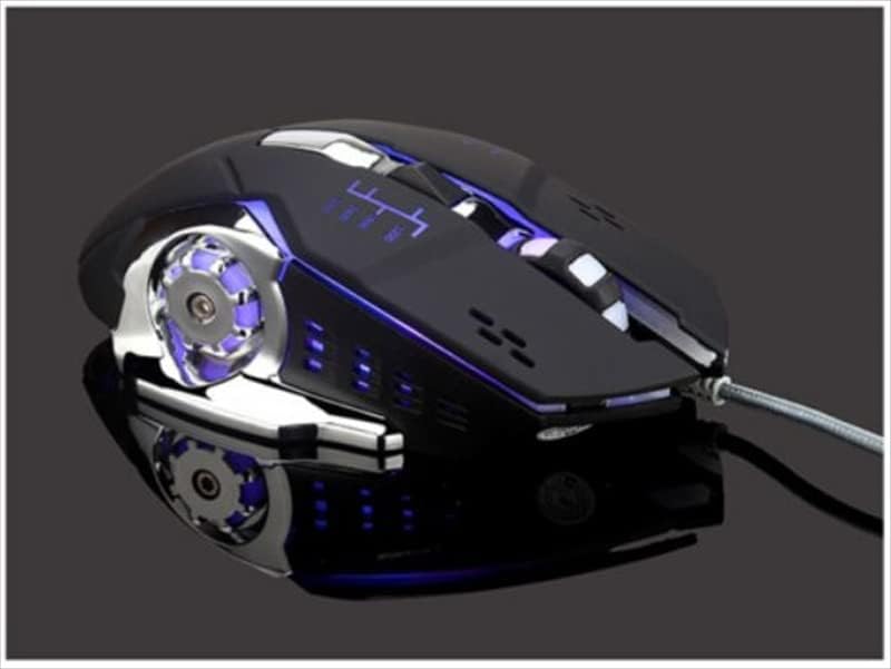 Lazos Gaming Mouse USB Optical Wired L-MSG6-B