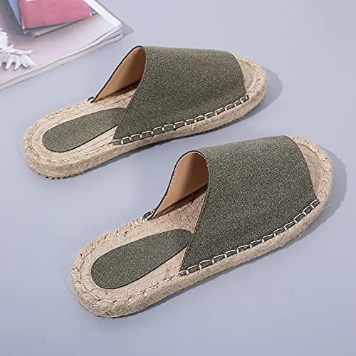 Sandálias de slide de USyfakgh para mulheres sapatos casuais femininos, respiráveis ​​ao ar livre chinelos de cor pura