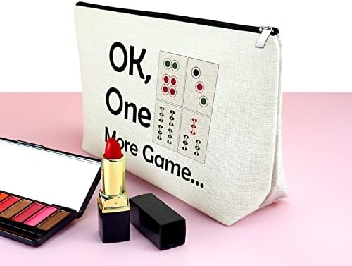 Bolsa de maquiagem de meninas mahjong