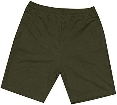 Wenkomg1 shorts para homens, shorts de ginástica atlética da cintura elástica sólida