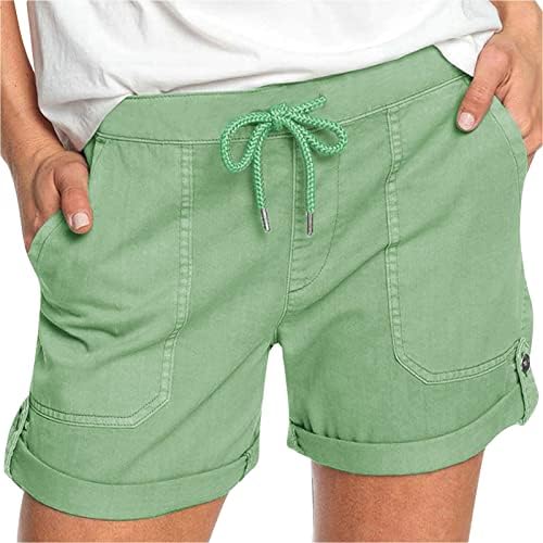 Shorts leves para mulheres, mulheres rasgadas tagarelas jeans shorts de pára -quedar