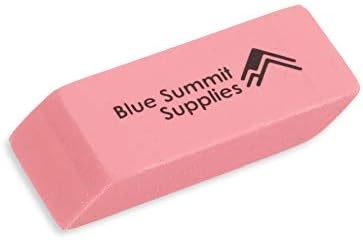 A Blue Summit fornece borrachas rosa, apagas a granel para arte, escola e uso de escritório, conjunto de sala de aula,