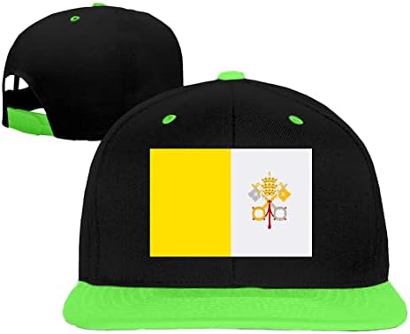 Hifenli Vaticano Flag Hip Hop Caps Boys Girls Running Hats Hats Baseball Hats