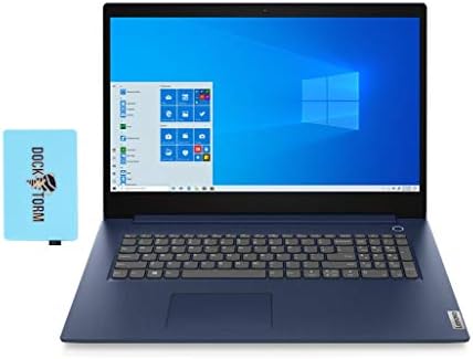 2020 Lenovo Ideapad 3 17iil05 Laptop profissional, wifi, bluetooth, webcam, vence 10 h) com hub