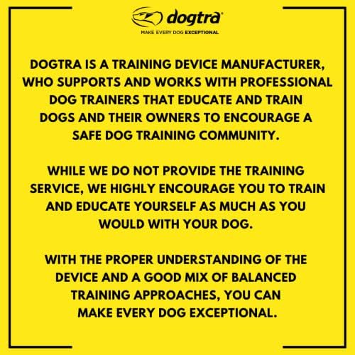 Dogtra 1900S ergonômico de 3/4 milhas IPX9K Impermea de alta saída de treinamento remoto de cães E-colar