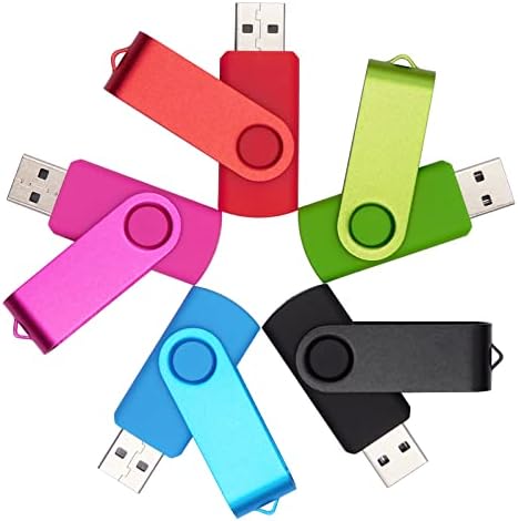32 GB de unidades flash USB Sticks Pacote 5 Pacote 5 com bolsa de armazenamento de produtos eletrônicos profissionais