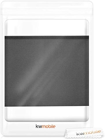 Capa de poeira Kwmobile Compatível com Razer Blackwidow Elite - Caixa de tecido de protetor de teclado de computador - cinza