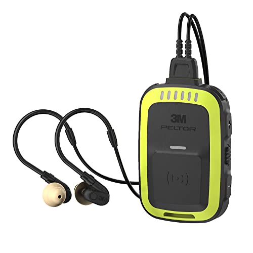 Peltor 3M Professional In-Ear Communication Headset, Pic-100 NA, tecnologia sem fio de conexão próxima, Vox Hands-livre, Full-Duplex