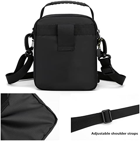 Mini Mini Crossbody Bag, bolsa de ombro pequeno, bolsa de mensagens para celular, iPad 9.7 , laptop 13.3, viagem, escritório, negócios