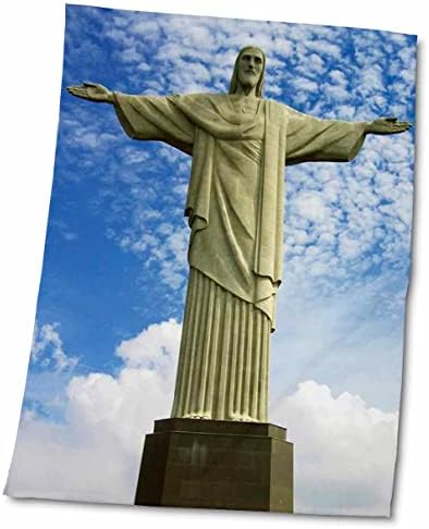 Arquitetura de Florene 3drose - Jesus estátua Rio de Janiero - Toalhas
