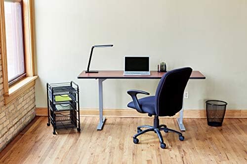 SAFCO Produtos High Back Back e Alto Desk-Tarefa Cadeira de escritório, 27 W x 30-1/4 D x 40-3/4-44-3/4 h, 500 lbs. Capacidade de peso,