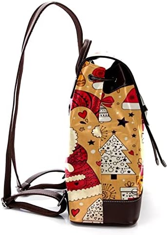 Mochila de viagem VBFOFBV para mulheres, caminhada de mochila ao ar livre esportes mochila casual daypack, feliz natal adorável