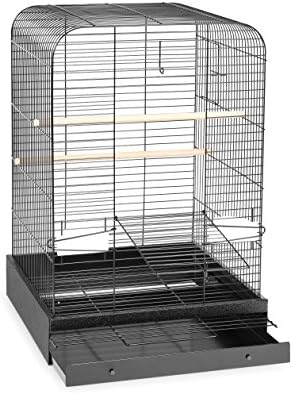 Prevue Hendryx 124Blk Pet Products Madison Bird Cage, Hammertone Black