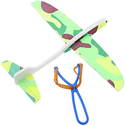 Toyvian 1 Set Catapult Avião de avião Toys Toys Infantil Toys de avião simulado Avião de brinquedo infantil Crianças de brinquedo