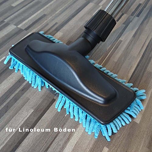 Sucção Fuzzy Schi Microfibre MOP, tubo de pó de pó de limpeza de 35 mm de pó para Hartböd.