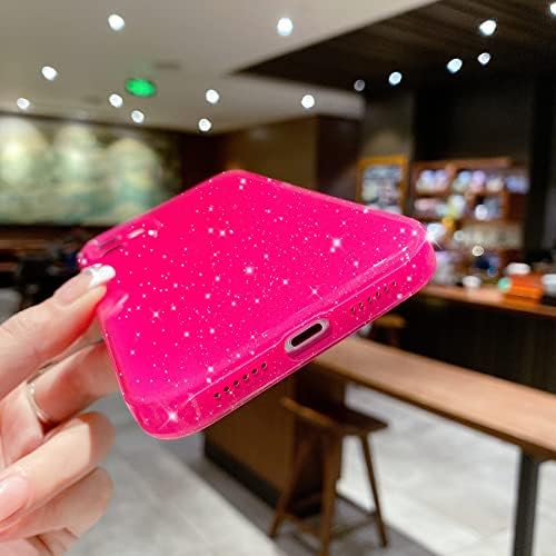 Owlstar Glitter Case para iPhone 11 6,1 polegadas, fofo Bling Spirling Bling Slim Shopfrof Choques Camera Protection