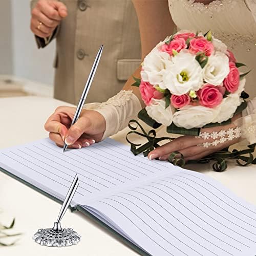 Velvet Guest Book Registro de casamento Livros de casamento para os hóspedes para assinar 7 x 10 Livro de visitas a noivas para chá