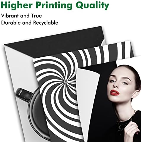 Cartuchos de tinta de impressora remanufaturados para tinta HP 65 XL, cartucho de jato de tinta preto para inveja HP ​​5052