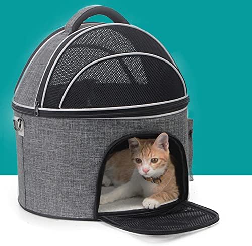 Wzhsdkl transparente ombro transportador de gato mochila mochila de pet backpack de janela transparente