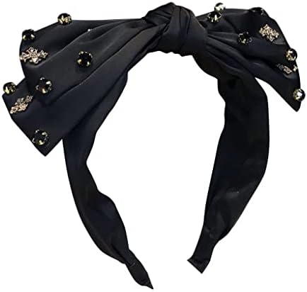 Kutdyk temperamento strass shinestone box bow bow weepbodbred silk hairpin bandeira de moda de moda acessórios