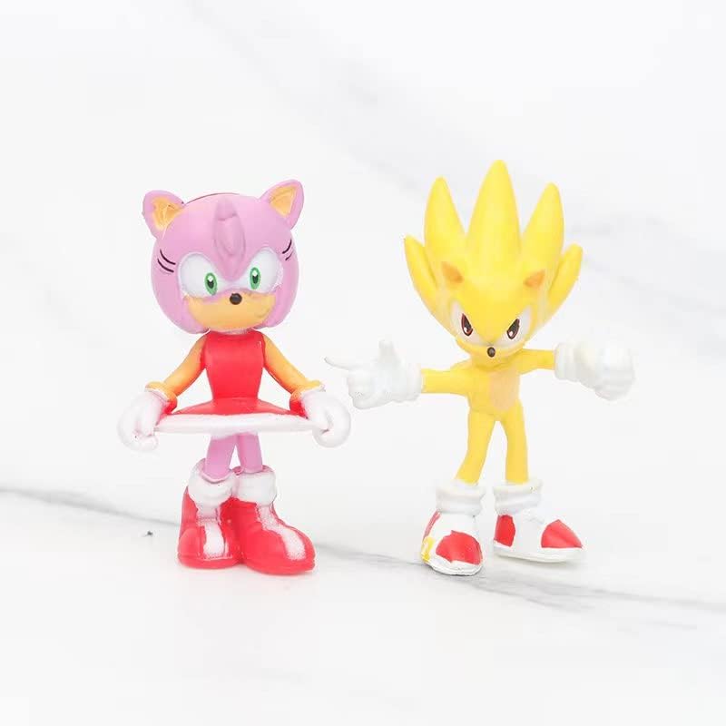 Kamor Sonic Toys- Action Figures Toys, 1,58-2.18 '' de altura