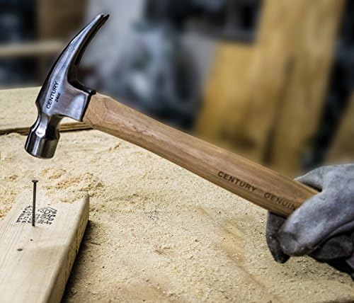 Exercício e ferramenta do século 72278 Hammer de madeira de garra reta, 24 onças