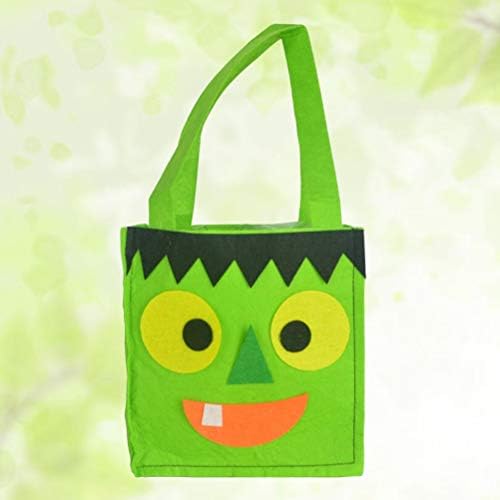 Soimiss 4pcs Halloween Candies Goody Bags não tecidos Sacos de presente de desenho animado portáteis para crianças