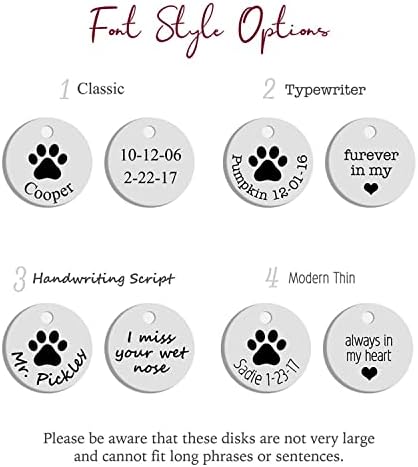 Pulseira de impressão real loyjoy impressão personalizada pulseira de impressão real impressão real jóias de animais de estimação Pet Loss Print Disc Pet Restrakes 639616