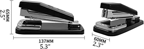 Grampeador, grampeador de papel, grampeadores de papel de 360 ​​° Gaperador de escritório rotativo com 5000 grampos padrão grampeador de mesa, 25 folhas Capacidade de aprendizado de grampeadores padrão diários