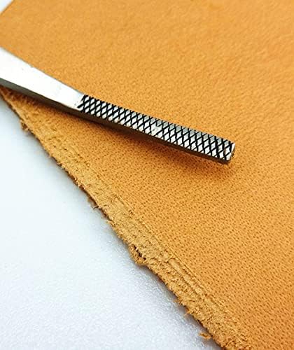 1pc 3mm de couro de couro artesanal superfície profissional detalhe mais áspero