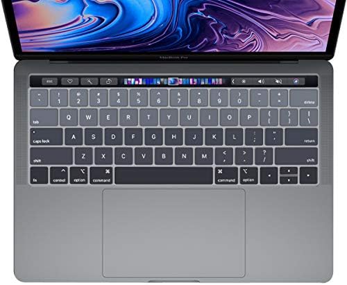 CABELA DE TECLADO DE TECLADO ULTRA FINE DE PROELVELFE CHINE-GRADIENTE PELE PELA PARA MACBOOK PRO COM TOUCO BARRA DE