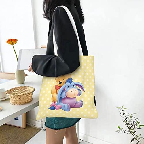 Tawvnuh fofo de desenho animado bolsa para mulheres design de anime saco cosmético bolsa de maquiagem bolsa de ombro compras para meninas