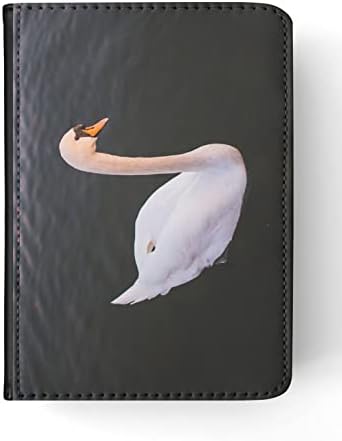 Lindo pássaro de cisne branco #17 capa de caixa de flip para maçã ipad mini