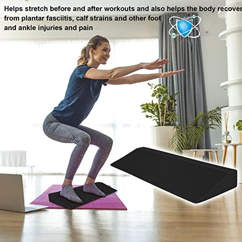 Shenyang Eva Yoga Wedge Blocks - Placa inclinada de ioga EVA, cunha de espuma de ioga grande, tábua inclinada, maca de