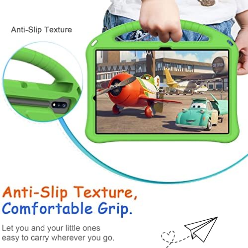 Caso infantil para Samsung Galaxy Tab S7 Fe/S7+/S8+ 12,4 , Techcircle Light Weight Choque Priação de choque EVA Hole