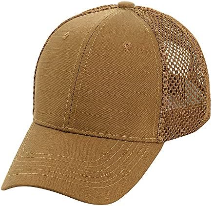 Cap de beisebol tático M -TAC - Capace de bola de treino militar ajustável, chapéus de malha Ripstop para homens e mulheres