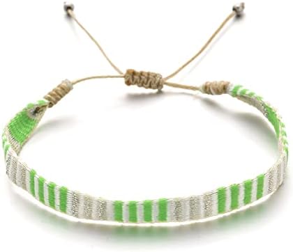 Tlhn trançado multicolor manual tecida Bracelete de amizade homens homens colombia cordão nó artesanal wayuu praia jóias