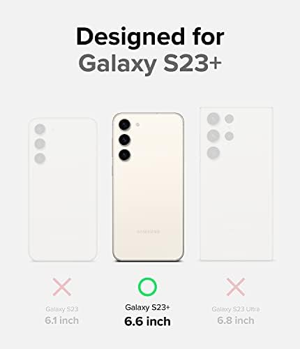 Ringke Fusion -X [Design Militar] Compatível com Samsung Galaxy S23 PLUS 5G CASE, CAMOUFLAGEM VOLUÇÃO DE VIII PARA CHAMPADOR