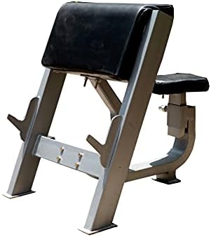 Fitness Youth® Preacher Curl Banco de Peso Banco Sosado Braço Isolado Barbell Dumbbell Biceps Station Home Gym Max Load 500