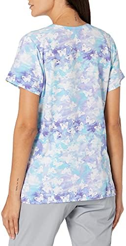 WonderWink Performance Fashion 6257 Print Scrub Scrub Top