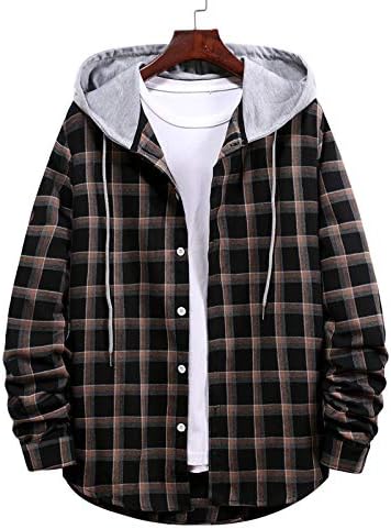 Jaquetas para homens, camisa básica aberta masculino ao ar livre de manga longa FIXA CILIME