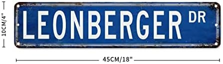 Leonberger estilo retrô de metal lata sinal de leonberger amante presente rústico sinais de metal signo de rua pendurado signo