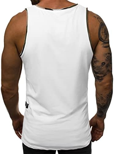 Maiyifu-gj mens sem mangas Scratch muscle gym tampas de ginástica tanque de ginástica coletor de bodybuilding irregular camisetas apertadas