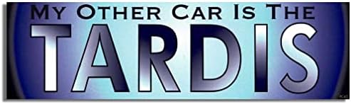 Gear Tatz - Meu outro carro é o Tardis - TV Tribute - Magnet de carro - 2,75 x 9,5 polegadas - Feito profissionalmente