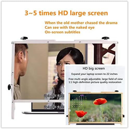 Lensagem de tela de 21 qingyuan 21, ampliação de tela para laptop, lente de ampliação 3x, amplificador de tela de televisão