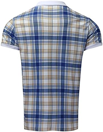 Camisas de pólo de verão masculinas Casual Mangas curtas Tops zíper Up Soly Fit 3D Prints Golf Polos Tunic Camisetas