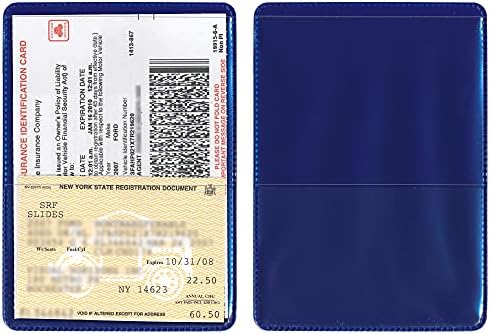 StoreSmart - Seguro de Auto Orange -Back e Titulares de Cartas de Id - 5 pacote - RFS20 -O5
