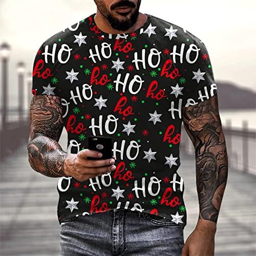 XXBR Christmas Soldier T-shirts de manga longa para masculino, HEAGEM DE RENESSA DE RENES