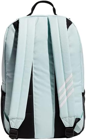 mochila nacional 2.0 da adidas Originals, halo menta verde/branco, tamanho único