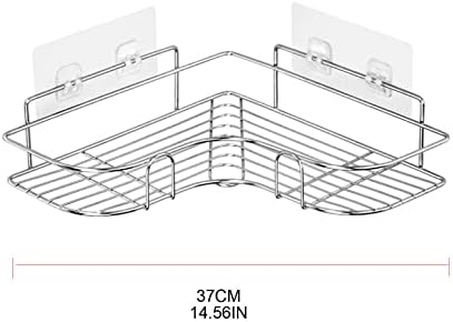 Prateleira de banheiro em aço inoxidável Auto adesivo Organização hangável rack multifuncional para o banheiro doméstico Cleanser